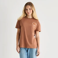 Gilmore Girls Coffee Boyfriend Tee Womens Juniors Crew Neck Short Sleeve Loose Fit Graphic T-Shirt