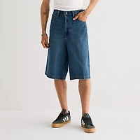 Arizona Mens Baggy Skater Fit 16" Denim Short