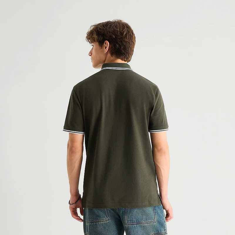 Arizona Mens Regular Fit Short Sleeve Polo Shirt