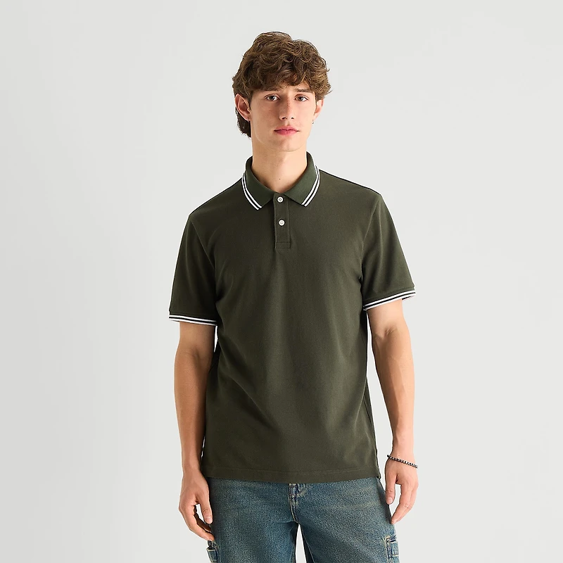 Arizona Mens Regular Fit Short Sleeve Polo Shirt