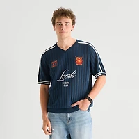 Arizona Mens V Neck Short Sleeve Pullover Sweater