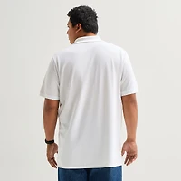 St. John's Bay Premium Stretch Big and Tall Mens Classic Fit Short Sleeve Polo Shirt
