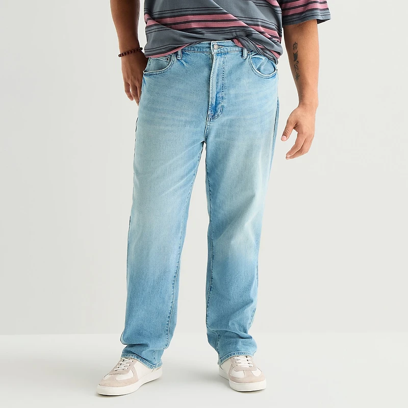 Arizona Big and Tall Mens Loose Fit Jean