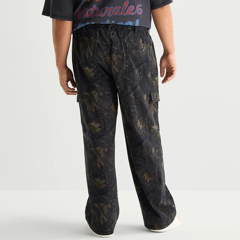 Arizona Mens Loose Fit Big and Tall Cargo Pant