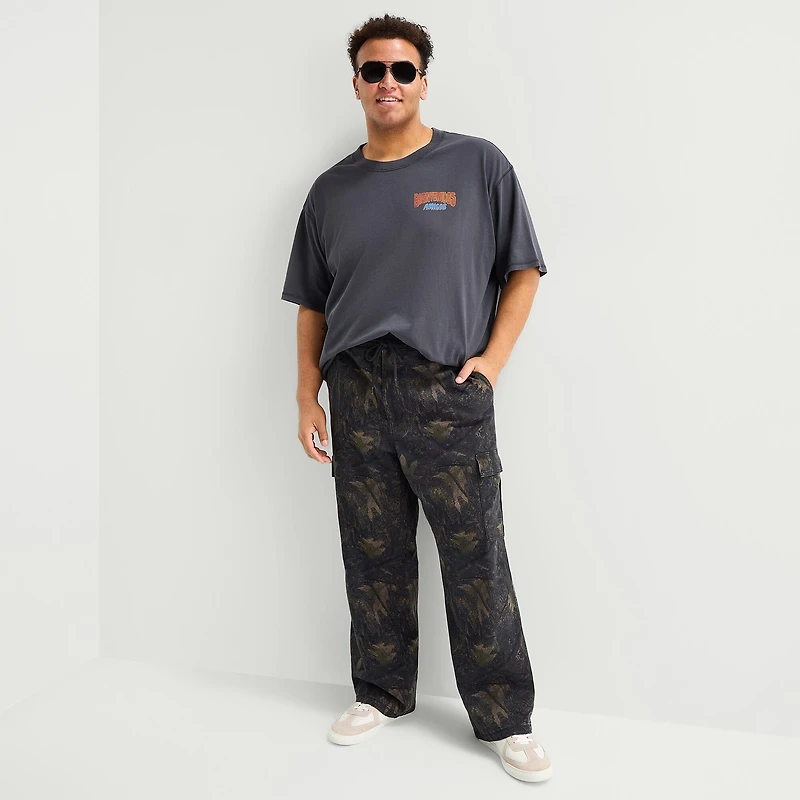 Arizona Mens Loose Fit Big and Tall Cargo Pant