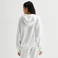 Arizona Womens Juniors Easy-on + Easy-off Long Sleeve Adaptive Hoodie