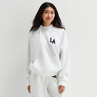 Arizona Womens Juniors Easy-on + Easy-off Long Sleeve Adaptive Hoodie