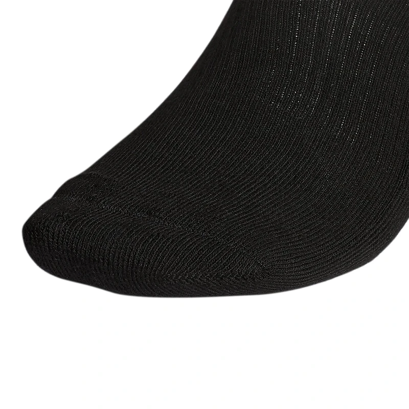 adidas Mens Multi-Pack 6 Pair Big and Tall Quarter Ankle Socks