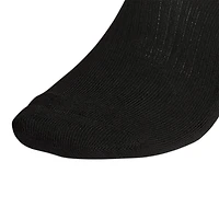 adidas Mens Multi-Pack 6 Pair Big and Tall Quarter Ankle Socks