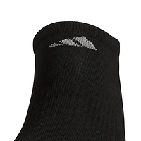 adidas Mens Multi-Pack 6 Pair Big and Tall No Show Socks