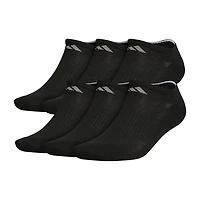 adidas Mens 6 Pair No Show Socks