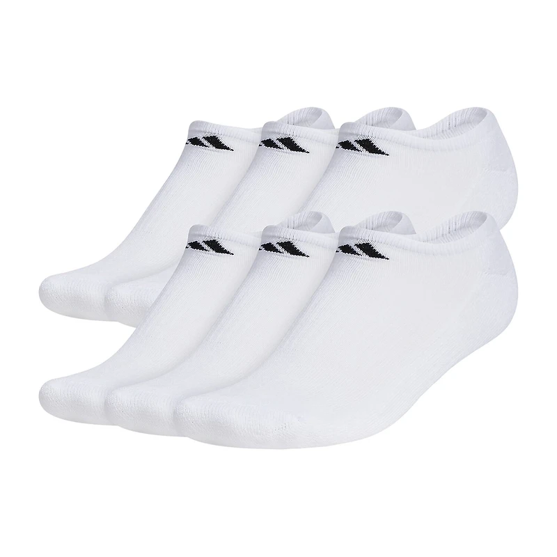 adidas Mens 6 Pair No Show Socks