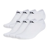 adidas Mens 6 Pair No Show Socks