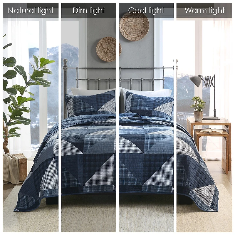 Woolrich Olsen Oversized Cotton 3-pc. Quilt Set