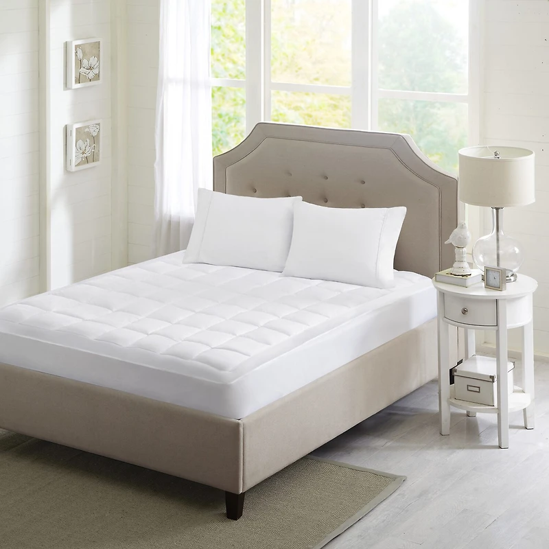 Sleep Philosophy Linden 3M® Scotchgard® Microfiber Mattress Pad