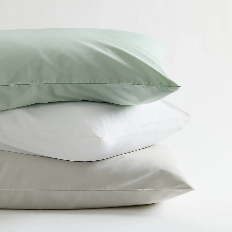 Shuteye Supply 2.5 Recycled Percale Pillowcase Set