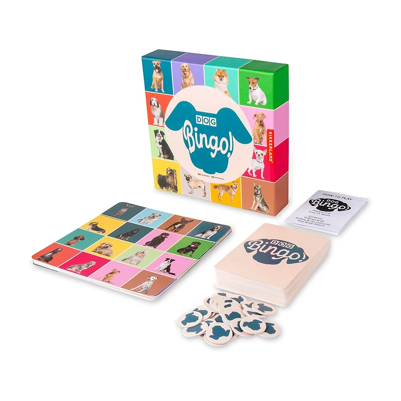 Kikkerland Dog Bingo Set