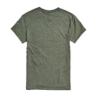 Mens Short Sleeve Military Dad Graphic T-Shirt