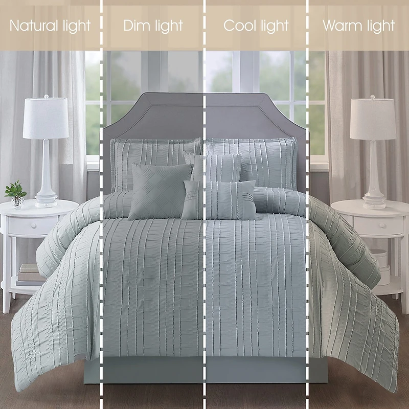 Stratford Park Prim 7-pc. Lightweight Comforter Set