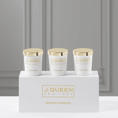 Queen Street Violet Sandalwood Boxed 2.5 Oz Scented Votive Candle