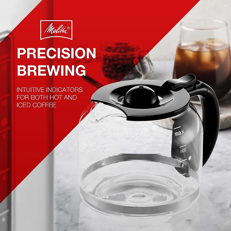Melitta 12-Cup Hot And Iced Drip Drip Coffee Maker