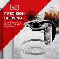 Melitta 12-Cup Hot And Iced Drip Drip Coffee Maker