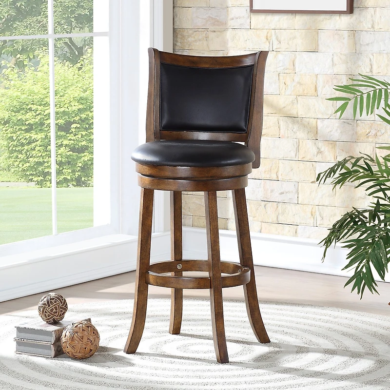 Bristol Upholstered Swivel Bar Stool