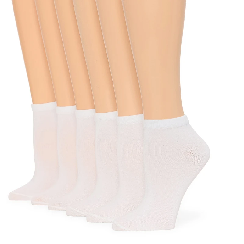 Mixit Cotton Modal Womens 6 Pair Low Cut Socks