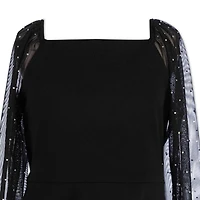Speechless Big Kid Girls Long Sleeve A-Line Dress
