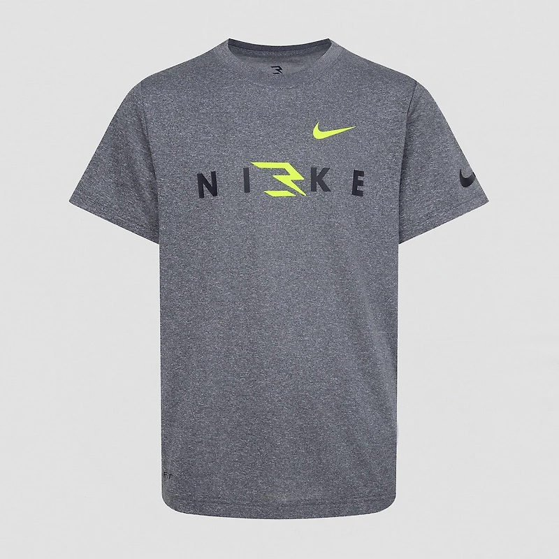 Nike 3BRAND by Russell Wilson Big Kid Boys Crew Neck Short Sleeve Regular Fit Graphic T-Shirt