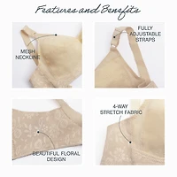 Playtex 18 Hour® Sensational Support Full Coverage Wireless Bra 20/27