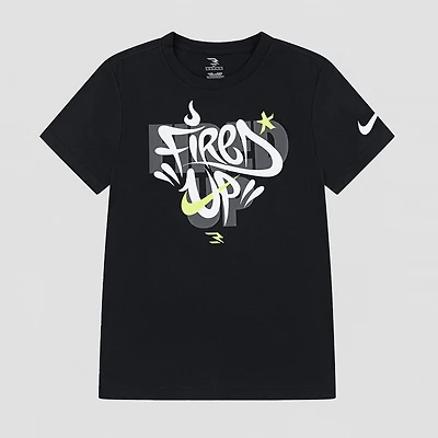 Nike 3BRAND by Russell Wilson Big Kid Boys Crew Neck Short Sleeve Regular Fit Graphic T-Shirt