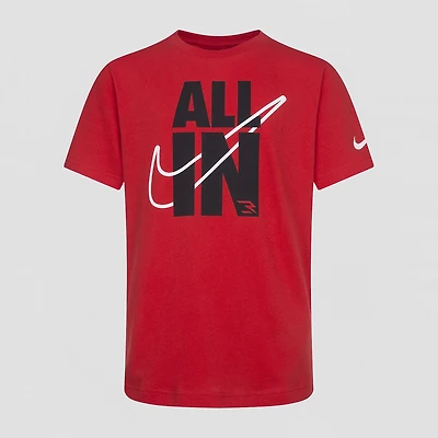 Nike 3BRAND by Russell Wilson Big Boys Crew Neck Short Sleeve Graphic T-Shirt