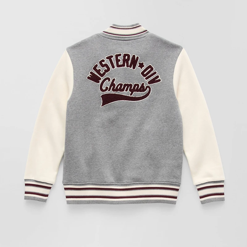 Thereabouts Little & Big Kid Boys Fleece Lightweight Varsity Jacket