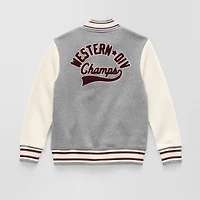 Thereabouts Little & Big Kid Boys Fleece Lightweight Varsity Jacket
