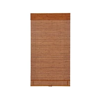 Bamboo Woven Wood Cordless Room Darkening Roman Shade
