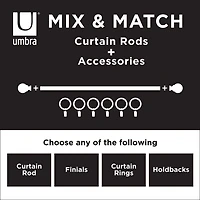 Umbra Mix & Match Ring 2-pc. Finials