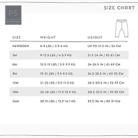 The Peanutshell Baby Girls Tapered Regular Fit Pull-On Pant