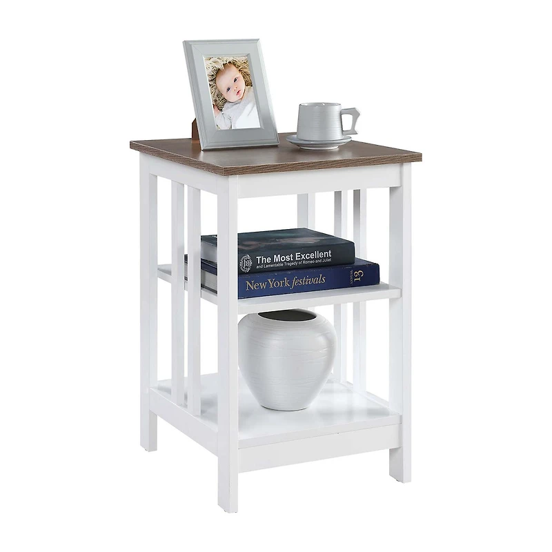Mission Storage End Table