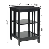 Mission Storage End Table
