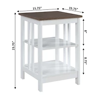 Mission Storage End Table
