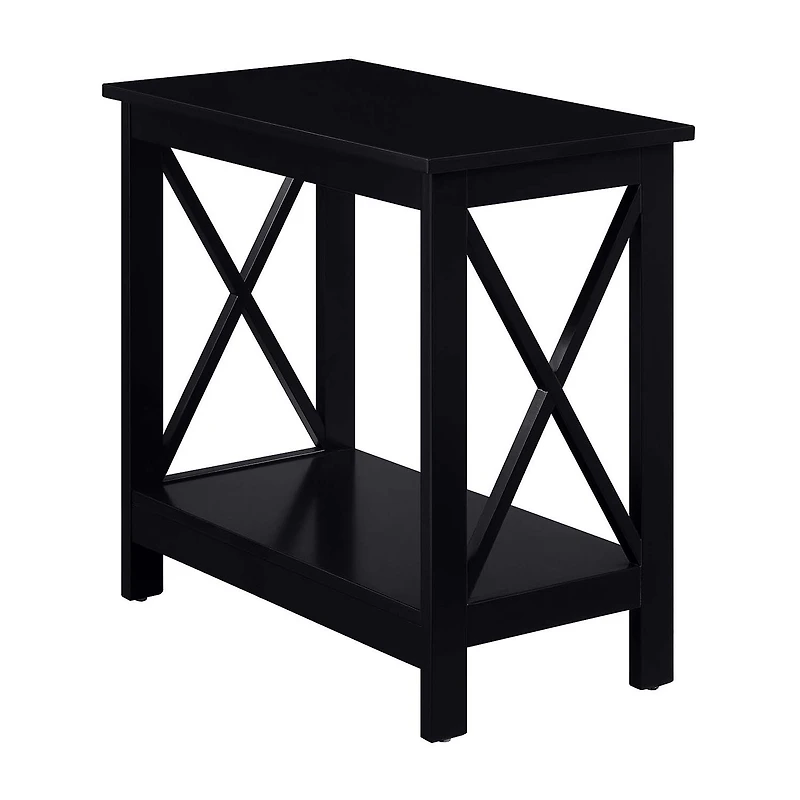 Convenience Concepts Oxford Living Room Collection Storage Chairside Table