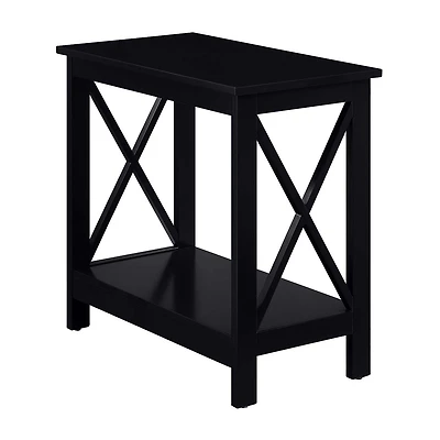 Convenience Concepts Oxford Living Room Collection Storage Chairside Table