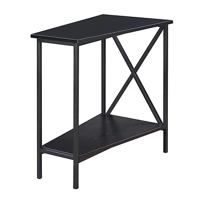 Convenience Concepts Wedge Living Room Collection Storage End Table