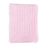 3 Stories Trading Company Cable Knit Baby Blanket