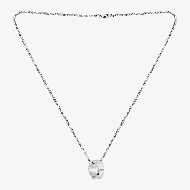 Mens Stainless Steel 2-pc. Jewelry Set