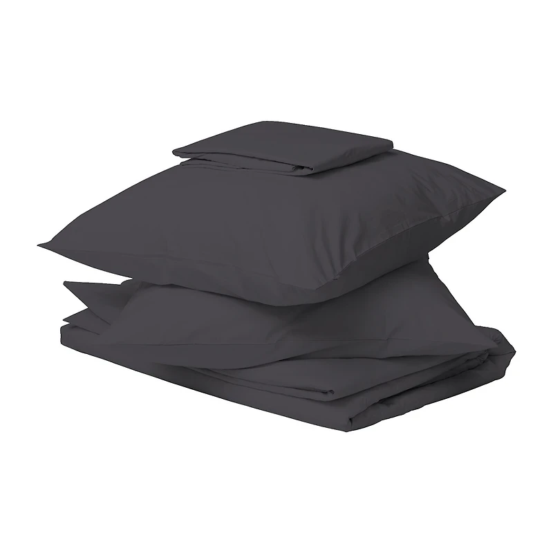 Color Sense 100% Cotton 300TC Ultra-Soft & Silky Wrinkle-Resistant Sheets Set