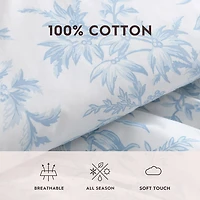Laura Ashley Bedford Midweight Comforter Set