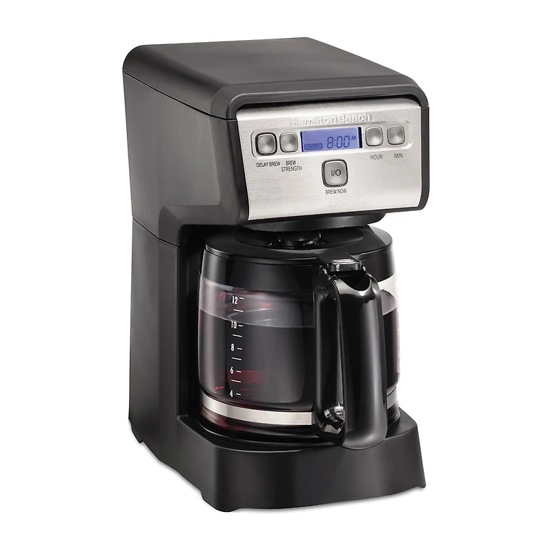 Hamilton Beach 12 Cup Compact Programmable Coffee Maker