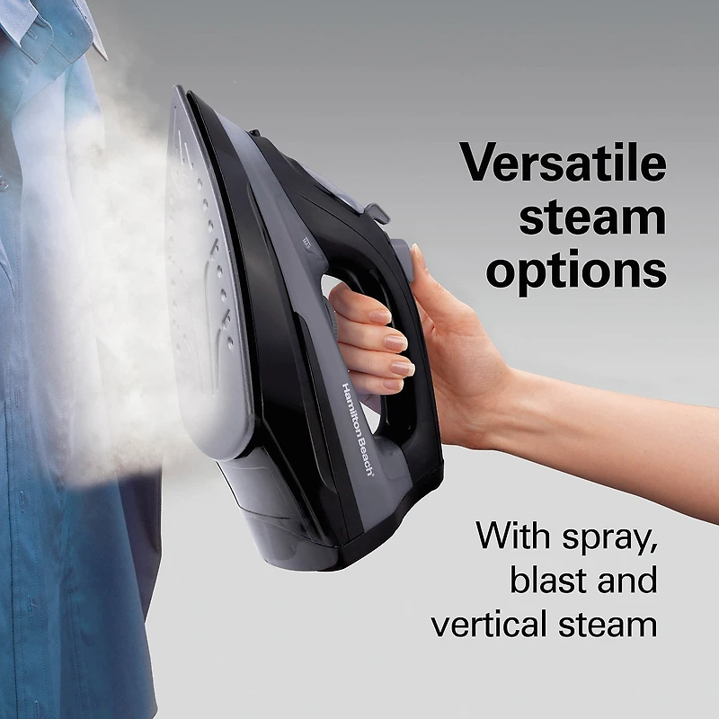 Hamilton Beach Steam Iron With Extra-Glide
